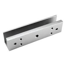 Innovador Soporte Tipo U ZKTeco ZK-AL-280PU para Cerradura Electromagnética 600LB